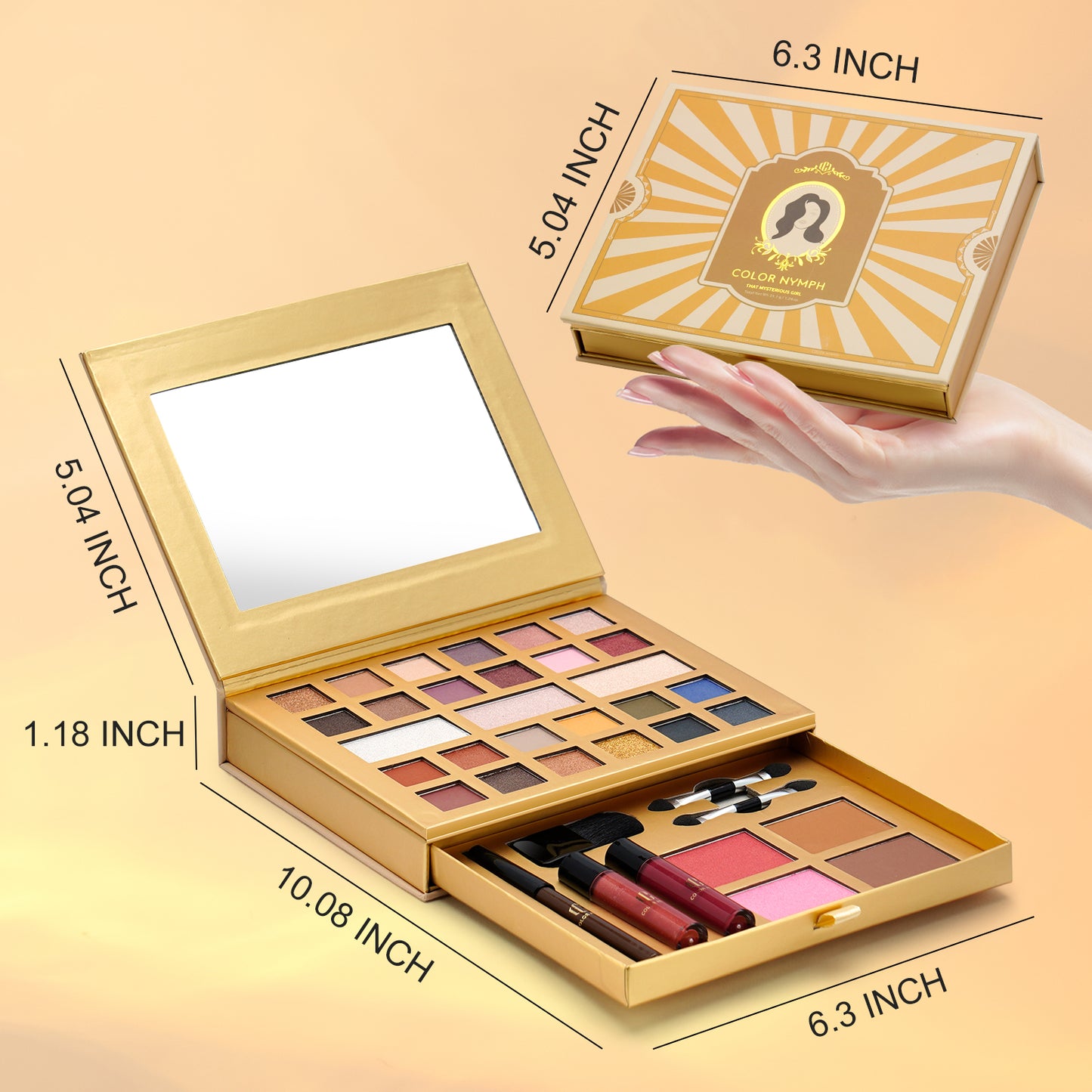 Color Nymph All in One Makeup Palette for Beginners