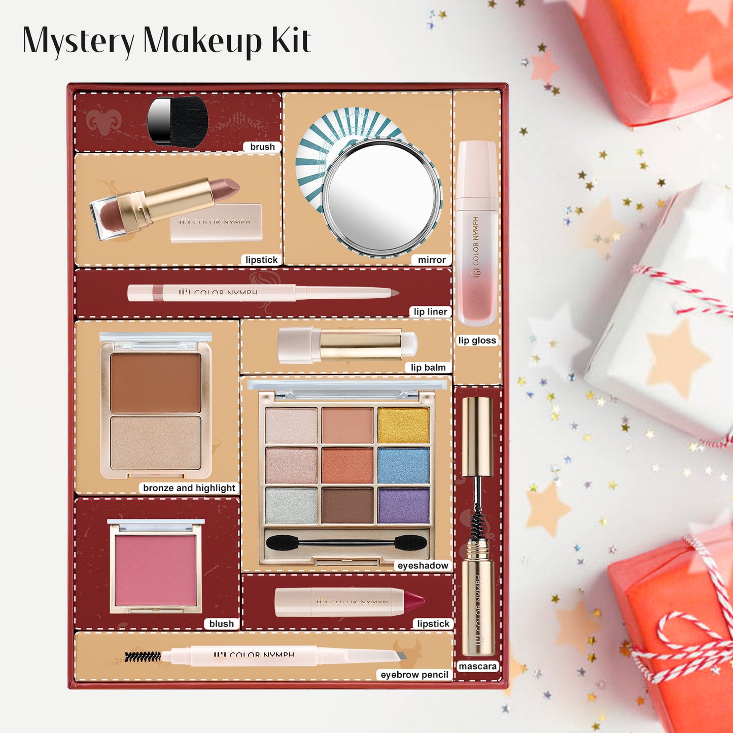 12 Days Makeup Advent Calendar